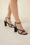 Top Guy NILE-5 Thong Strappy Heels - Whatever You Like Shop