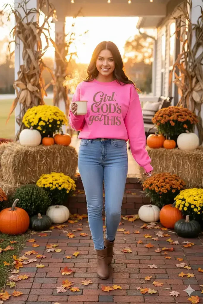 Girl, God's Got This Sweatshirt - Whatever You Like Shop