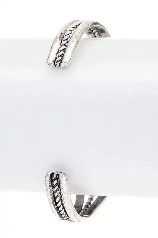 Western Pear Shape Stone Cuff - Whatever You Like Shop