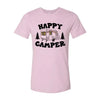 Women's Happy Camper T-shirt Delivered in 12 Days - Whatever You Like Shop