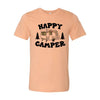 Women's Happy Camper T-shirt Delivered in 12 Days - Whatever You Like Shop