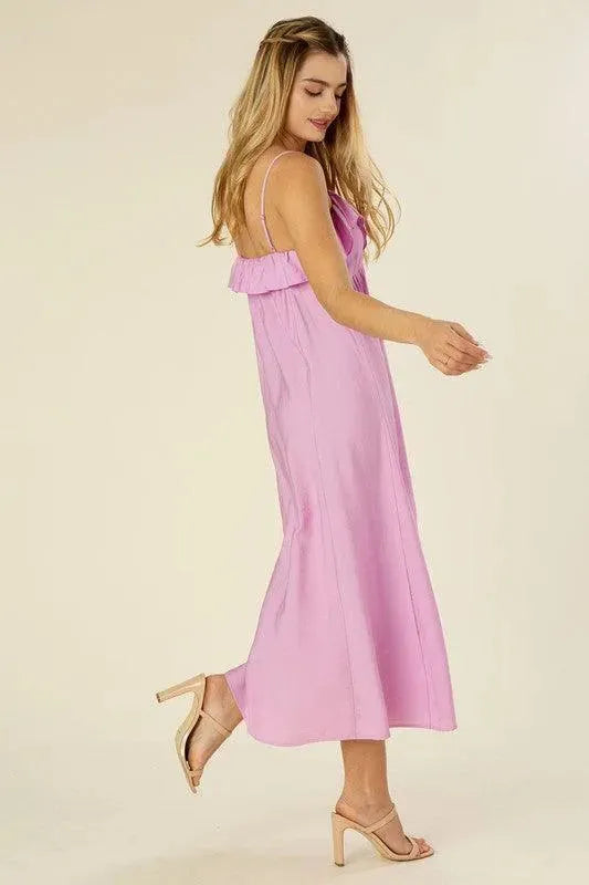 Women’s Summer Maxi dress with ruffles - Whatever You Like Shop